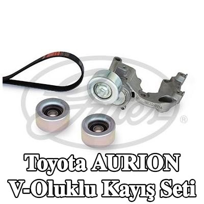 GATES V-Ribbed Kayış Seti Micro-V Kiti, Micro-V® Stretch Fit™ — 2008 Toyota Aurion