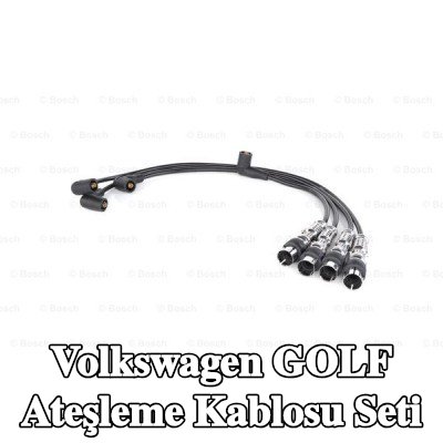 BOSCH Ateşleme kablosu seti — 1991 Volkswagen Golf