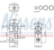 NISSENS AC genleşme valfi — Lexus Rx (6)