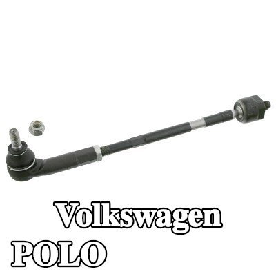 FEBI BILSTEIN مجموعة قضيب التوجيه OE Turbo جديدة, المحور الأمامي الأيسر, مع صامولة قفل — 1997 Volkswagen Polo