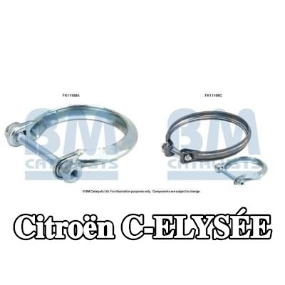 BM CATALYSTS طقم التثبيت، مرشح السخام — Citroën C-elysée