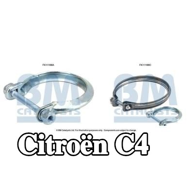BM CATALYSTS طقم التثبيت، مرشح السخام — Citroën C4