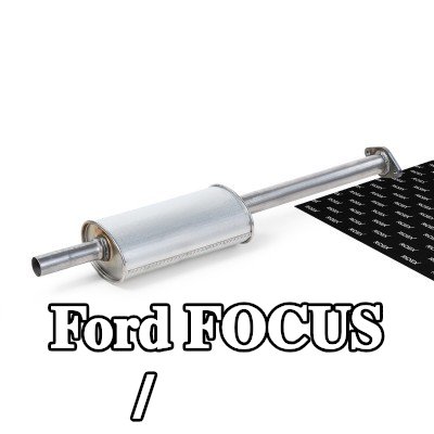 RIDEX كاتم الصوت الأوسط / النهائي — Ford Focus
