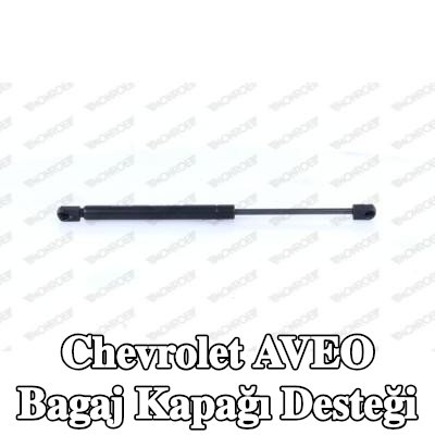 MONROE Bagaj kapağı desteği 387mm — 2003 Chevrolet Aveo