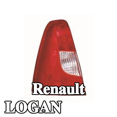 ABAKUS المصباح الخلفي الأيسر, بدون لمبة, بدون حامل لمبة — Renault Logan