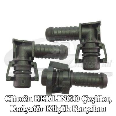 3RG Çeşitler, radyatör küçük parçaları — Citroën Berlingo