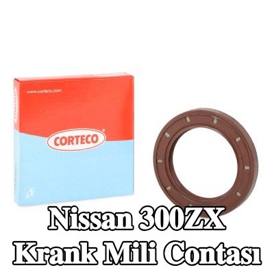 CORTECO FPM (florlu kauçuk)/ACM (poliakrilat kauçuk) krank mili contası — Nissan 300zx