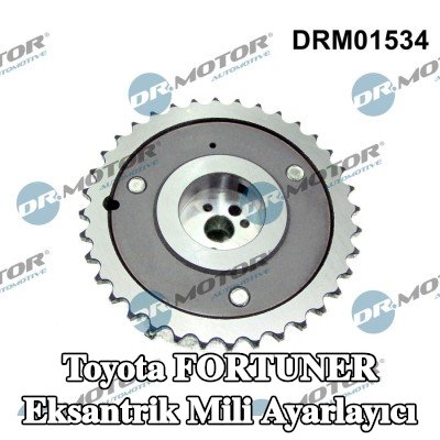 DR.MOTOR AUTOMOTIVE Emme tarafı eksantrik mili ayar tertibatı — 2004 Toyota Fortuner