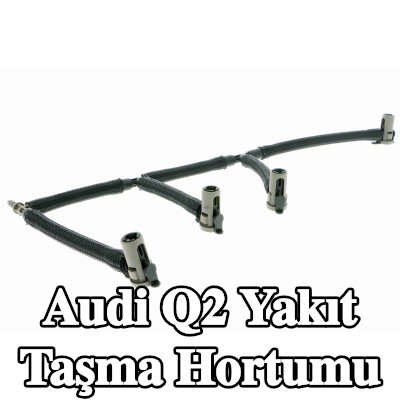 VAICO Biyodizel için uygun yakıt taşma hortumu — Audi Q2
