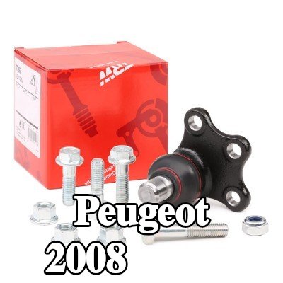 TRW مفصل كروي للمحور الأمامي الأيسر, المحور الأمامي الأيمن, السفلي, خارجي, 15, 5mm — 2014 Peugeot 2008