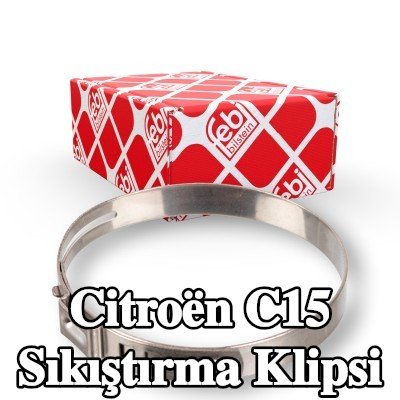 FEBI BILSTEIN Sıkıştırma Klipsi — 1990 Citroën C15