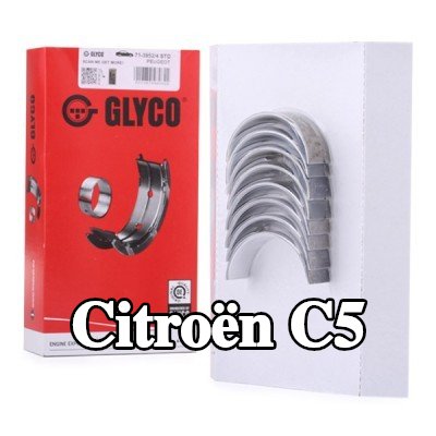 GLYCO محامل الطرف الكبير ذات ظهر فولاذي مطلي بالبرونز — 2002 Citroën C5
