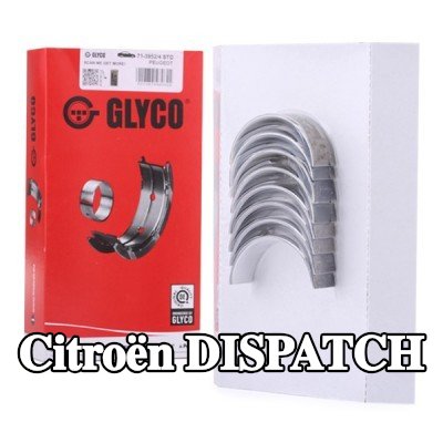 GLYCO محامل الطرف الكبير ذات ظهر فولاذي مطلي بالبرونز — 2012 Citroën Dispatch