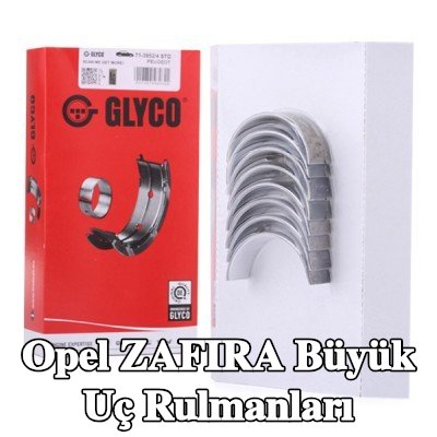 GLYCO Bronz kaplı çelik sırtlı büyük uç rulmanları — 2020 Opel Zafira