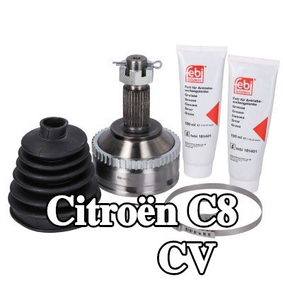 FEBI BILSTEIN طقم مفصل CV مع صمولة, مع شحم — Citroën C8