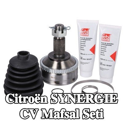FEBI BILSTEIN Somunlu CV mafsal kiti, gres ile — Citroën Synergie