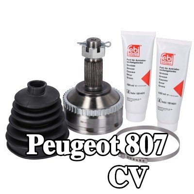 FEBI BILSTEIN طقم مفصل CV مع صمولة, مع شحم — Peugeot 807