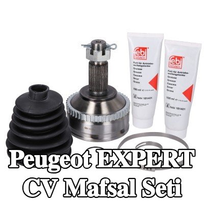 FEBI BILSTEIN Somunlu CV mafsal kiti, gres ile — 2002 Peugeot Expert