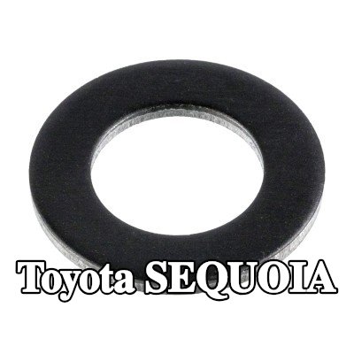 FEBI BILSTEIN حشية سدادة حوض الزيت من الألومنيوم, Inner Diameter: 12mm — Toyota Sequoia