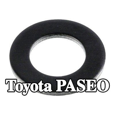 FEBI BILSTEIN حشية سدادة حوض الزيت من الألومنيوم, Inner Diameter: 12mm — Toyota Paseo