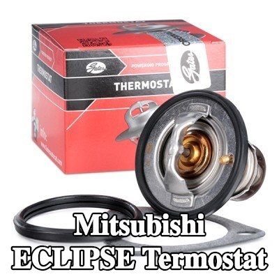 GATES Termostat 82°C, conta/sızdırmazlık elemanları ile — Mitsubishi Eclipse