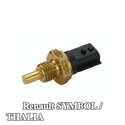 HELLA مستشعر, درجة حرارة سائل التبريد M12x1, 5 — Renault Symbol / Thalia