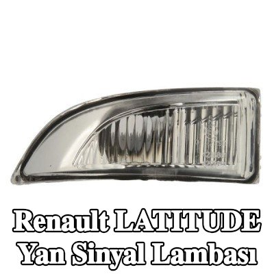 BLIC Yan sinyal Sol, Kristal berraklığında, ampul yuvası olmadan — 2010 Renault Latitude