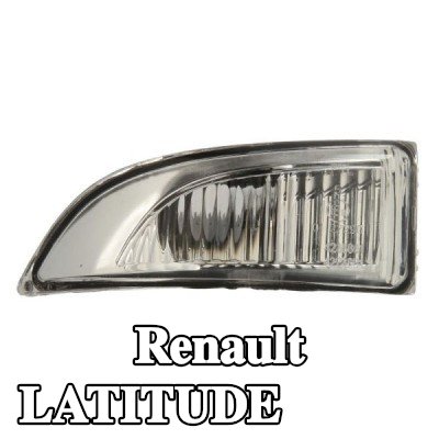 BLIC مؤشر جانبي يسار, شفاف تمامًا, بدون حامل لمبة — 2010 Renault Latitude