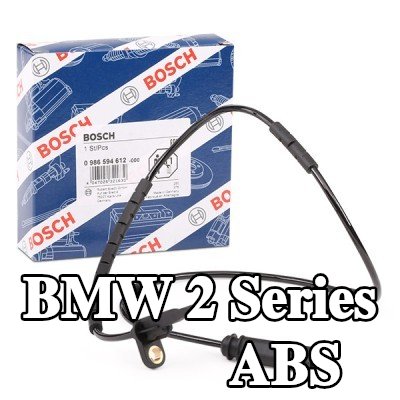 BOSCH مستشعر ABS للمحور الخلفي, مع كابل — 2012 BMW 2 Series