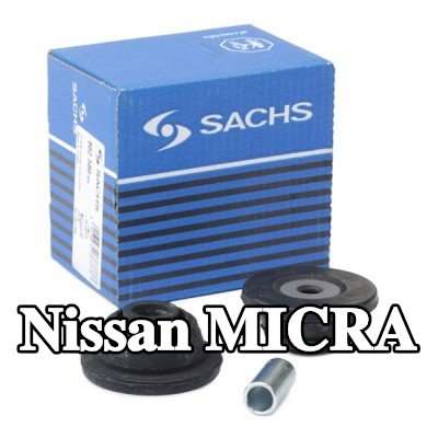 SACHS حامل الدعامة العلوي المحور الخلفي الأيسر, المحور الخلفي الأيمن, المحمل الدوار غير مطلوب — 2002 Nissan Micra