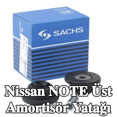 SACHS Üst amortisör yatağı Arka Aks Sol, Arka Aks Sağ, Rulman gerekli değildir — 2012 Nissan Note