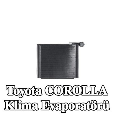 MAHLE Contasız/sızdırmazlık elemanı olmayan klima evaporatörü, genişletme valfi olmadan — Toyota Corolla