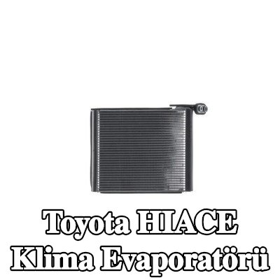 MAHLE Contasız/sızdırmazlık elemanı olmayan klima evaporatörü, genişletme valfi olmadan — Toyota Hiace