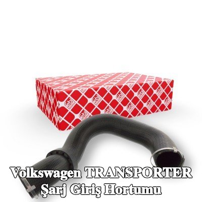 FEBI BILSTEIN Şarj Cihazı Emme Hortumu Şarj Havası Soğutucusu, Sol, kelepçeli — 2012 Volkswagen Transporter