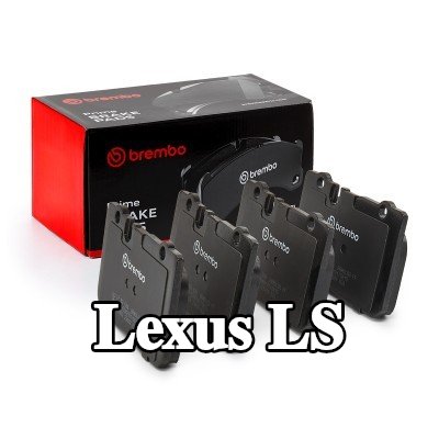 BREMBO مجموعة وسادات الفرامل Prime, 17mm, مع لوحة مانعة للصرير, بدون ملحقات — 1997 Lexus Ls