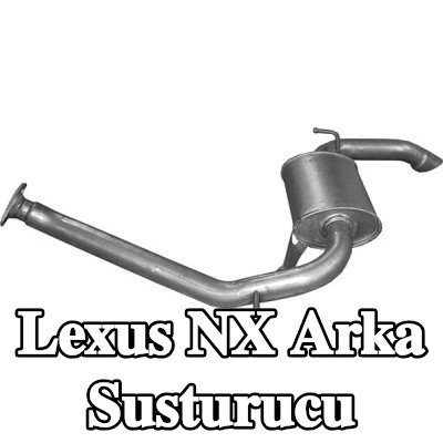 POLMO Arka susturucu Arka — Lexus Nx