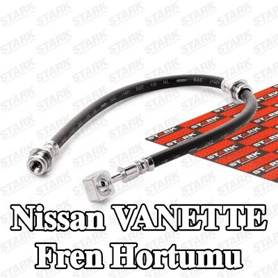 STARK Fren hortumu Ön Aks, 525mm — 1990 Nissan Vanette