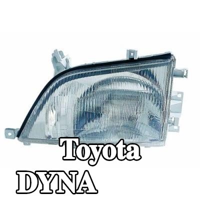 ABAKUS المصباح الأمامي الأيسر, H4, بدون لمبة, بدون حامل لمبة — Toyota Dyna