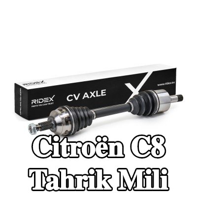 RIDEX Tahrik mili Ön Aks Sol, 669mm — Citroën C8