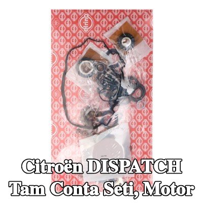 ELRING Tam Conta Seti, krank mili contalı motor, valf gövdesi contalı, silindir kafası contası olmadan — 2012 Citroën Dispatch