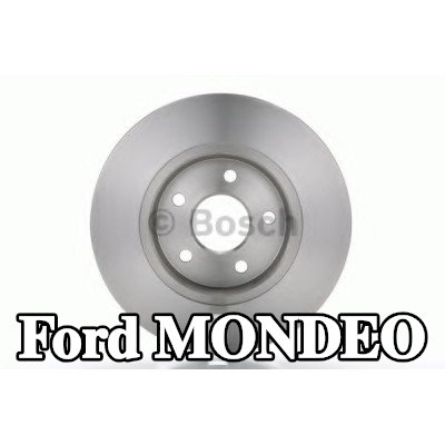 BOSCH القطر الخارجي لقرص المكابح: 280mm, صلب, مشحم — 2002 Ford Mondeo