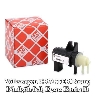 FEBI BILSTEIN Basınç dönüştürücü, egzoz kontrolü — 2006 Volkswagen Crafter