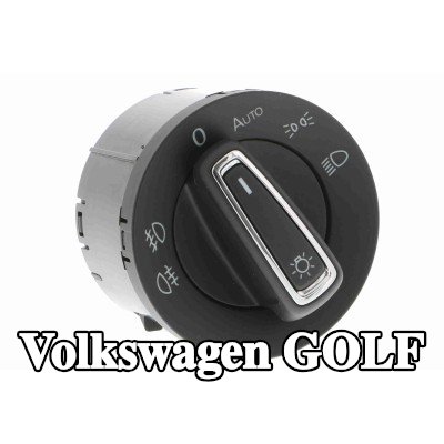 VEMO مفتاح المصابيح الأمامية Q+, جودة الشركة المصنعة للمعدات الأصلية — Volkswagen Golf