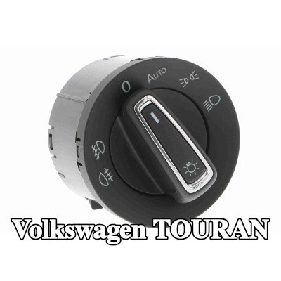 VEMO مفتاح المصابيح الأمامية Q+, جودة الشركة المصنعة للمعدات الأصلية — Volkswagen Touran