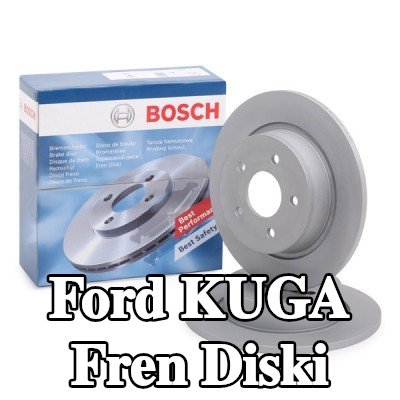 BOSCH Fren diski Dış Çap: 279, 9mm, düz, Kaplamalı — Ford Kuga