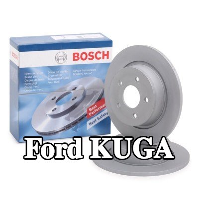 BOSCH القطر الخارجي لقرص المكابح: 279, 9mm, صلب, مطلي — Ford Kuga