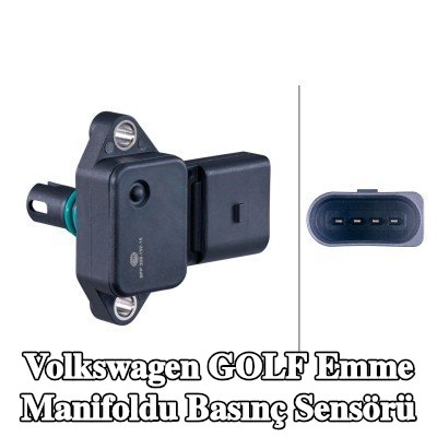 HELLA Emme manifoldu basınç sensörü — 1995 Volkswagen Golf