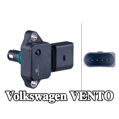 HELLA مستشعر ضغط مشعب السحب — Volkswagen Vento