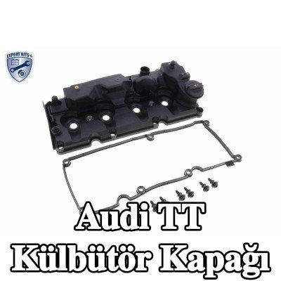 VAICO Valf kapağı contalı valf kapağı, cıvata/vida ile, hava tahliye valfi ile, kapaklı — 2016 Audi Tt