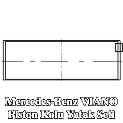 MAHLE Piston Kolu Yatak Seti — 2006 Mercedes-Benz Viano
